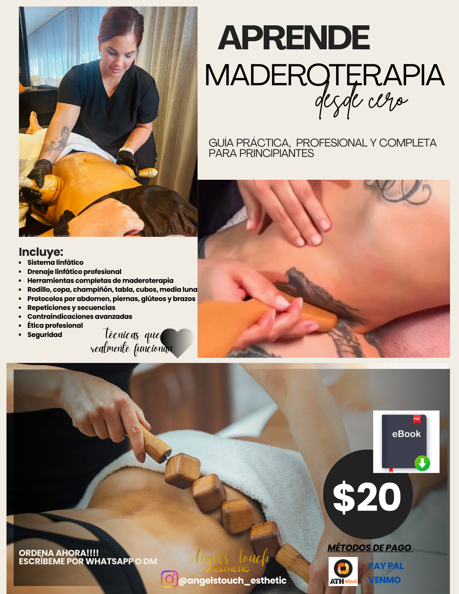 MASTERCLAS Maderoterapia